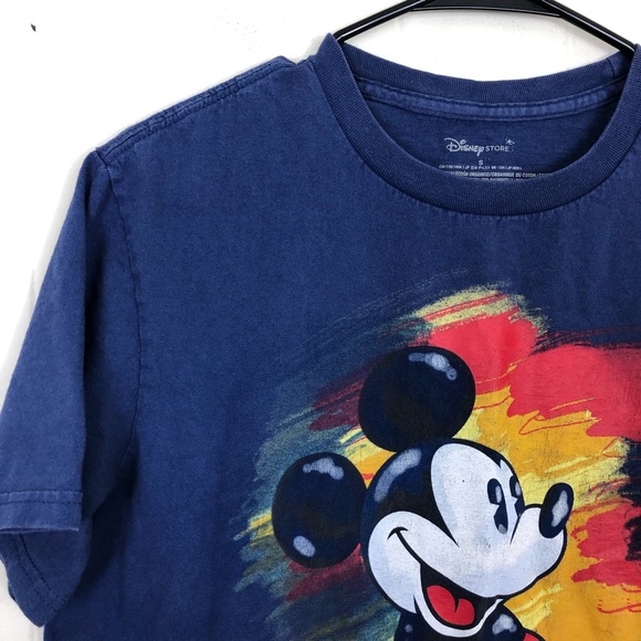 Mickey Mouse Sketch Background T-Shirt Sz S - Picture 5 of 7